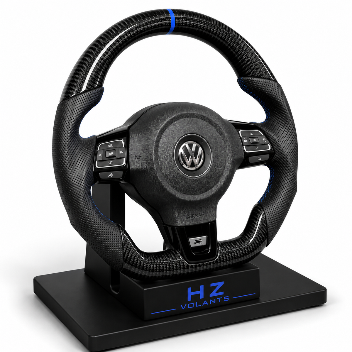 Volante VW Carbono Plano R-Line – Diseño Deportivo Premium y Confort de Conducción