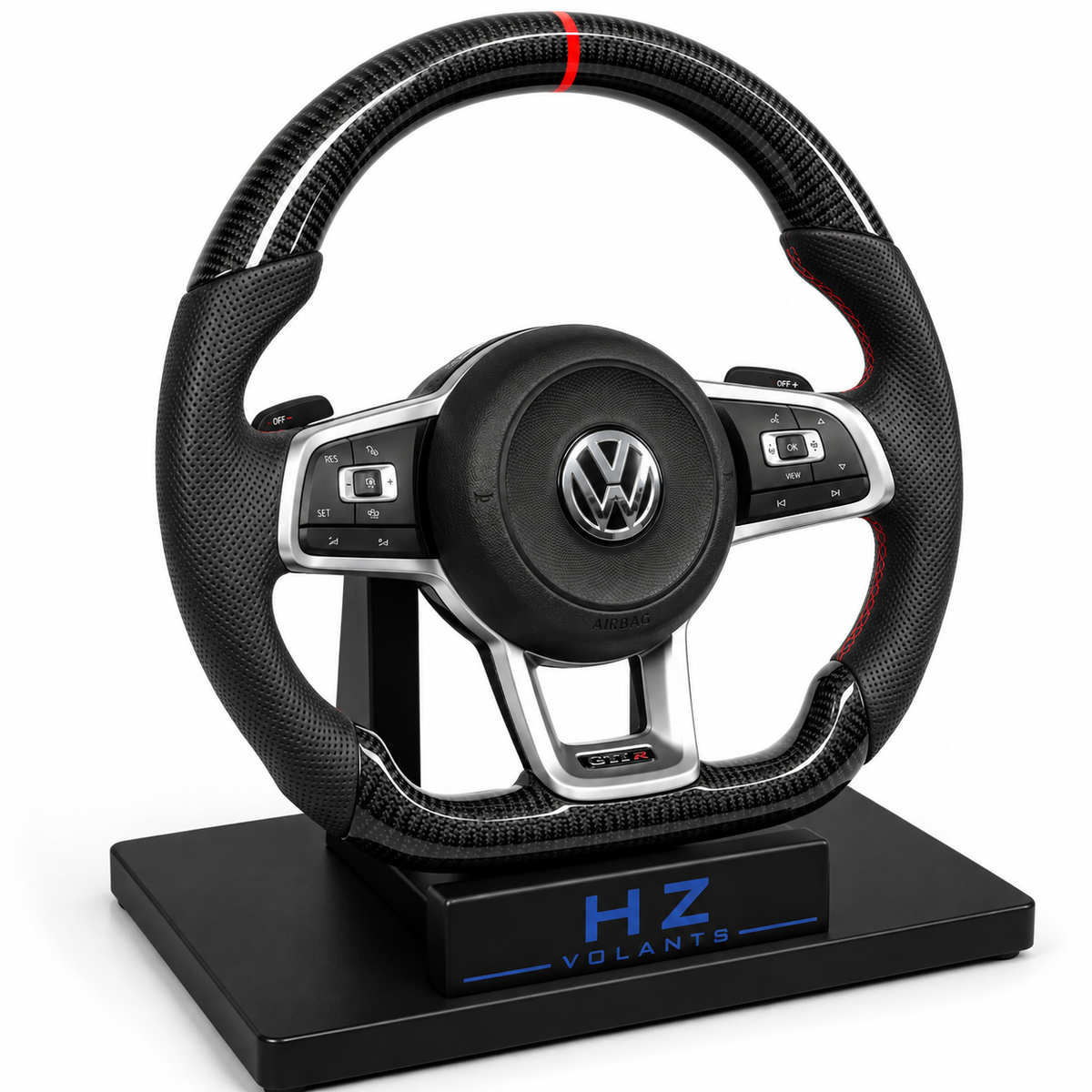 Volant VW Golf GTI / Polo / Passat / Tiguan Carbone Meplat – Style OEM Performance