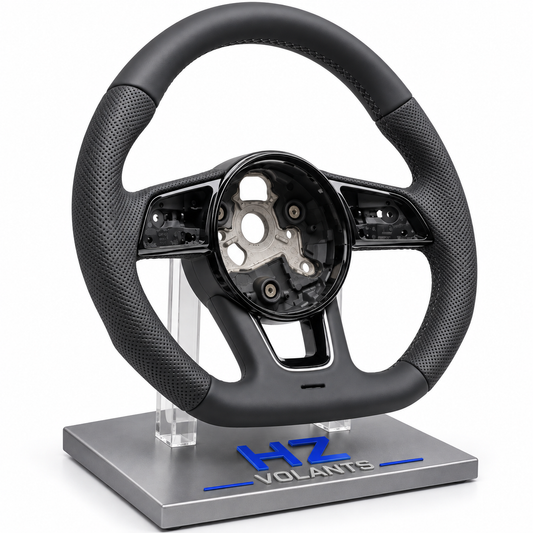 Volant Audi B9 Cuir Perforé – Base OEM Moderne
