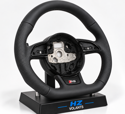 Volant Audi RS Cuir Perforé – Base Sport OEM