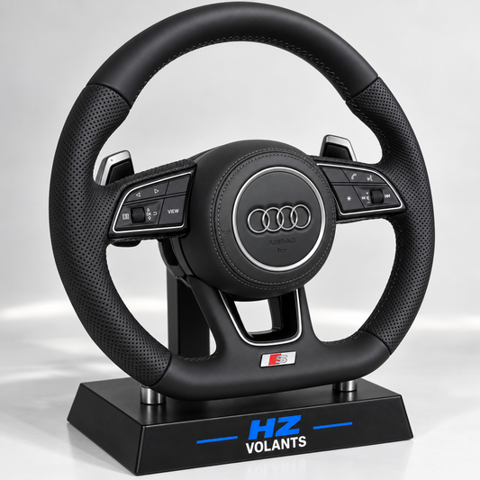 Volant Audi S-Line B9 Cuir Multifonctions OEM Complet