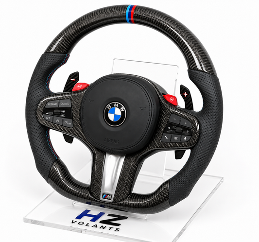 Volant BMW M Performance Carbone & Cuir avec Palettes M – Compatible G20 / G30 / G10