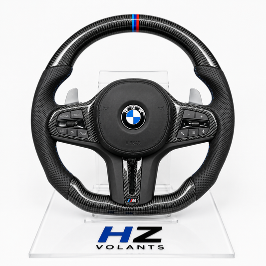 Volant BMW M Performance Carbone & Cuir Perforé – Compatible G20 / G30 / G10