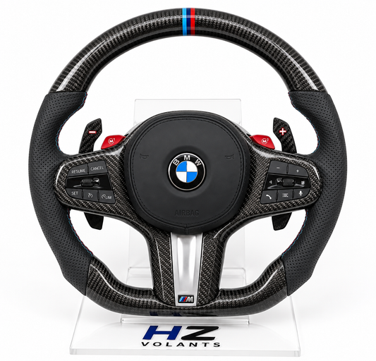 Volant BMW M Performance Carbone & Cuir avec Palettes M – Compatible G20 / G30 / G10