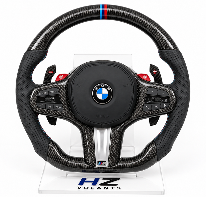 Volant BMW M Performance Carbone & Cuir avec Palettes M – Compatible G20 / G30 / G10
