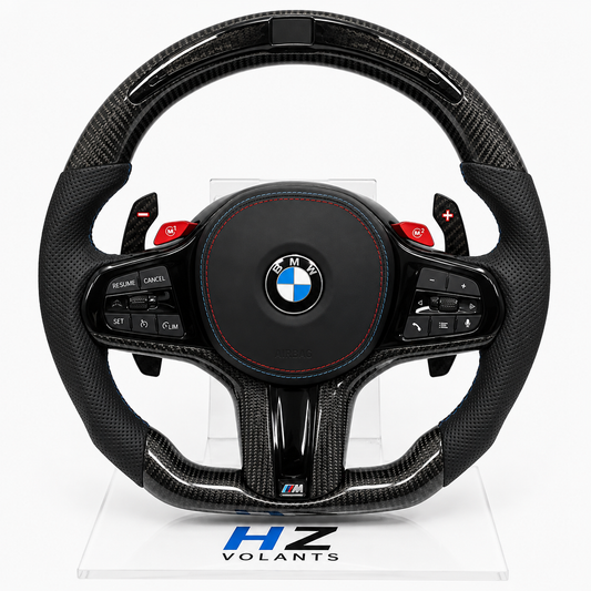 Volant BMW M Performance Carbone avec Palettes M & Boutons M1/M2 – Compatible G20 / G30 / G10