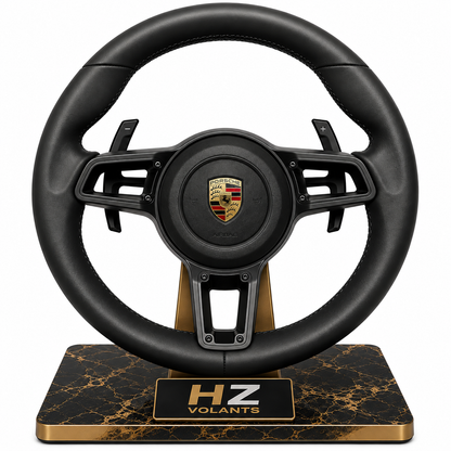 Volant Porsche 911 992 Riveté – Version Sans Boutons Puriste