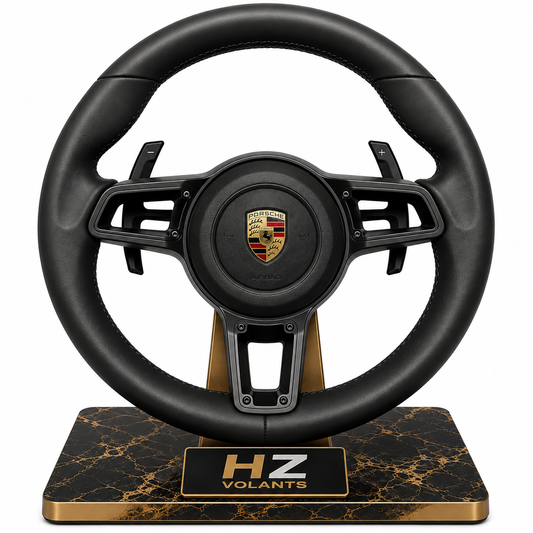 Volant Porsche 911 992 Riveté – Version Sans Boutons Puriste