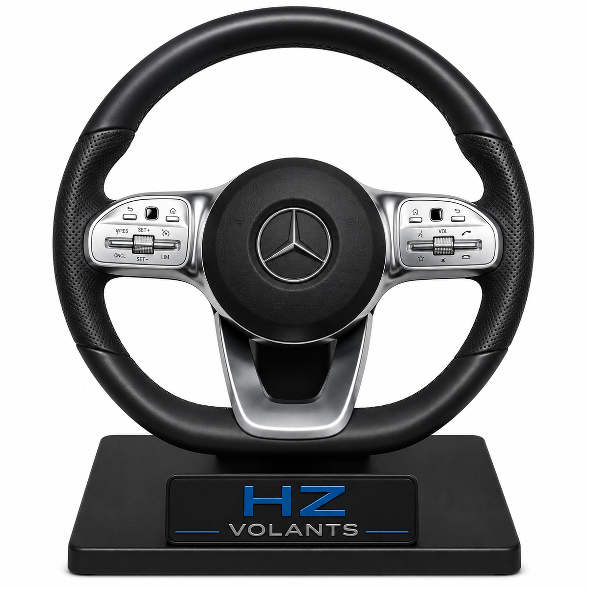 Volant Mercedes-AMG Cuir Multifonctions – Design OEM Sport