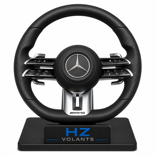 Volant Mercedes-AMG Multifonctions en Cuir Premium – Design Sport OEM