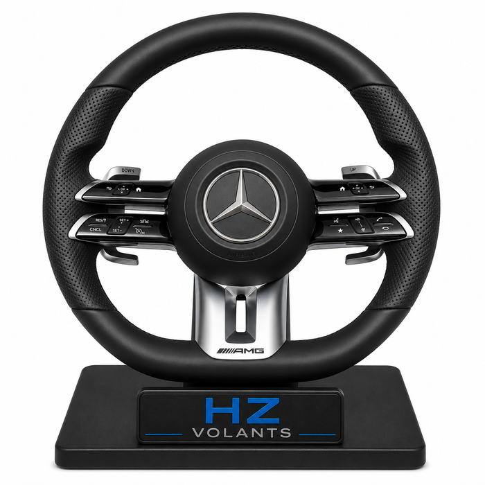 Volant Mercedes-AMG Multifonctions en Cuir Premium – Design Sport OEM