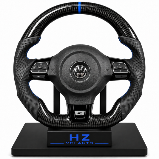 Volant VW Carbone Meplat R-Line – Design Sport Premium & Confort de Conduite