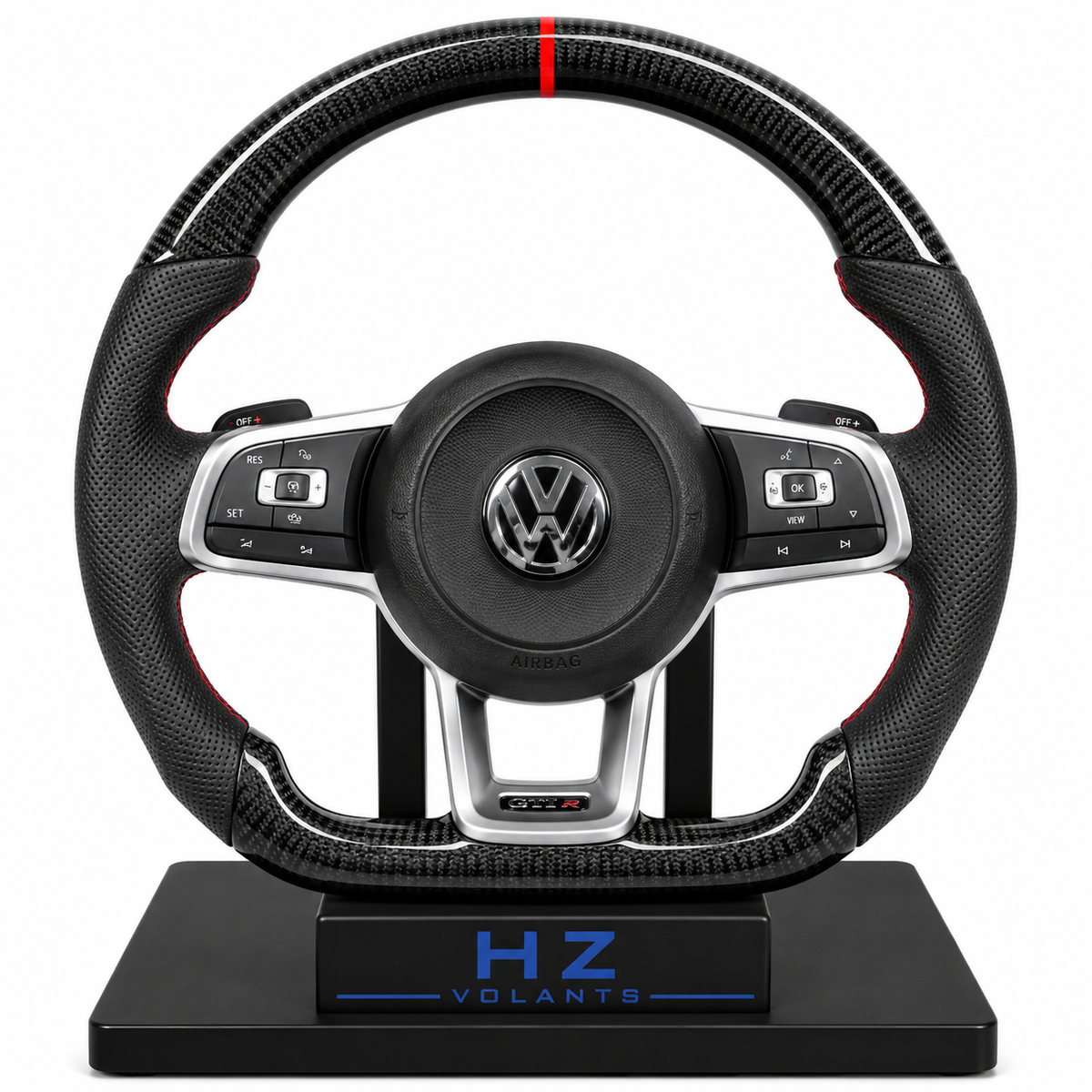 Volant VW Golf GTI / Polo / Passat / Tiguan Carbone Meplat – Style OEM Performance