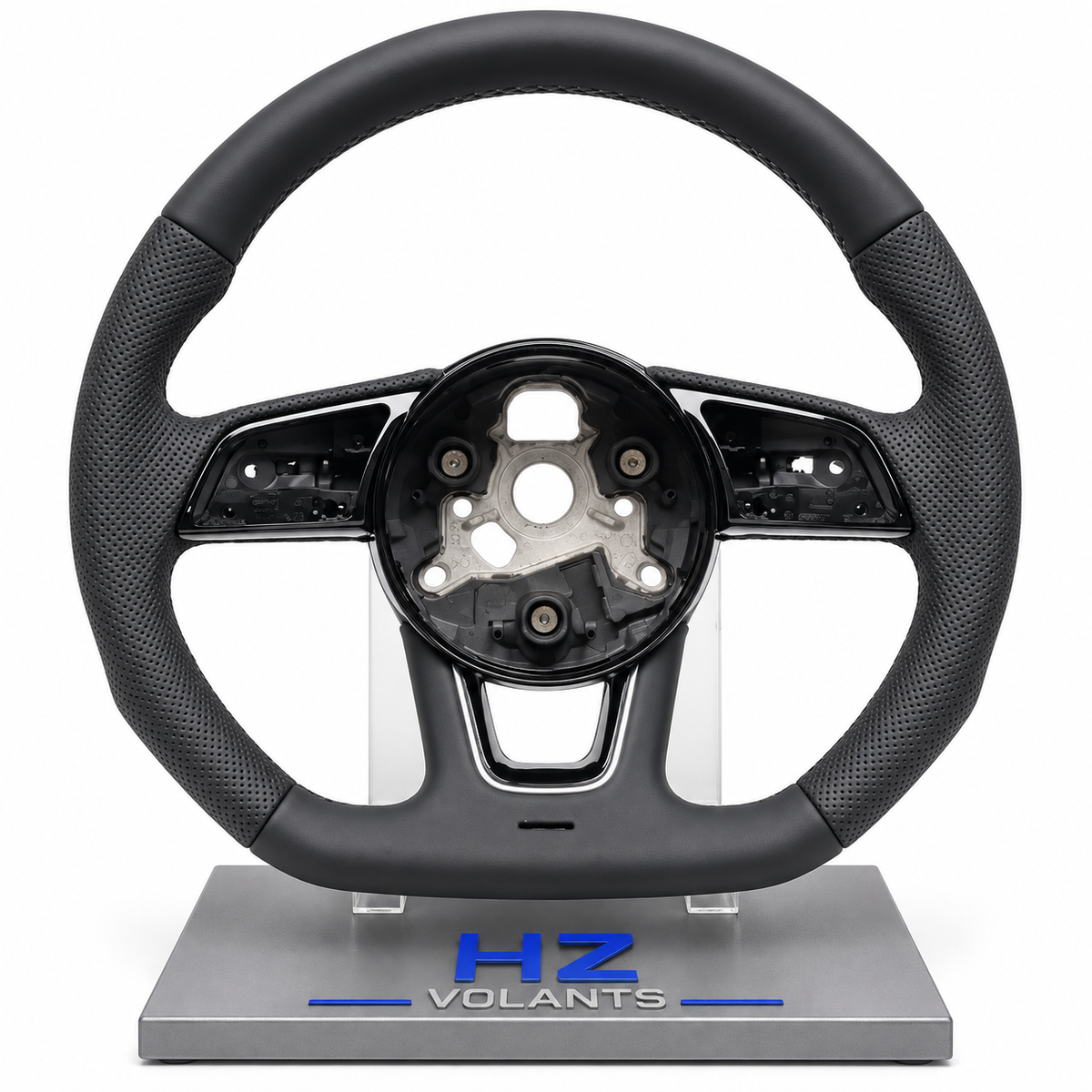 Volant Audi B9 Cuir Perforé – Base OEM Moderne