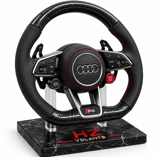 Volant Audi R8 / RS Carbone Performance 2009-2020 – Boutons & Palettes Racing