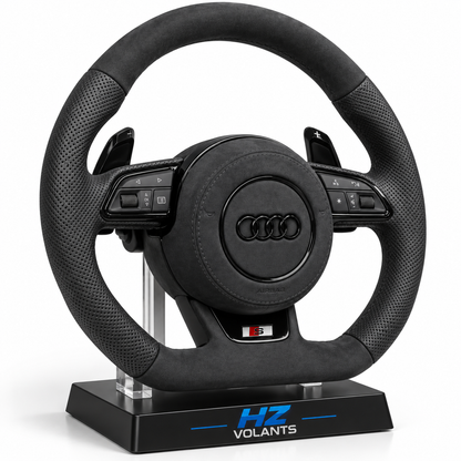 Volant Audi RS Alcantara & Cuir Perforé – Performance Sport OEM