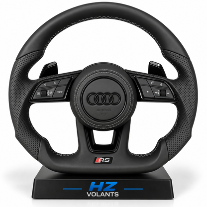 Volant Audi RS B9 Cuir Perforé Multifonctions – OEM Sport