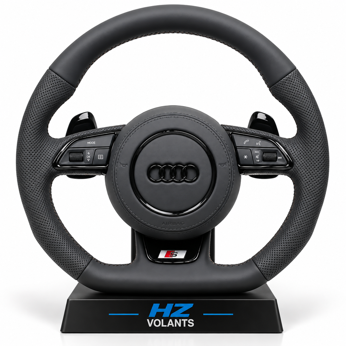 Audi RS Perforated Leather Steering Wheel – Sport Base OEM