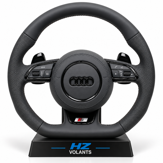 Volant Audi RS Cuir Perforé – Base Sport OEM