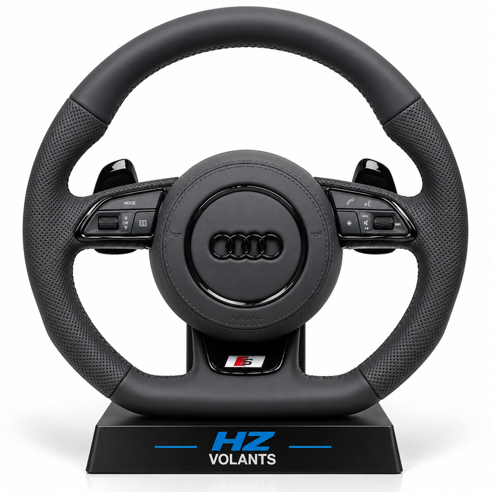 Volant Audi RS Cuir Perforé – Base Sport OEM