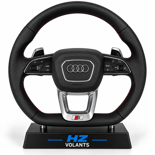 Volant Audi S / RS / Q5 2020 Cuir Perforé Multifonctions – OEM Sport