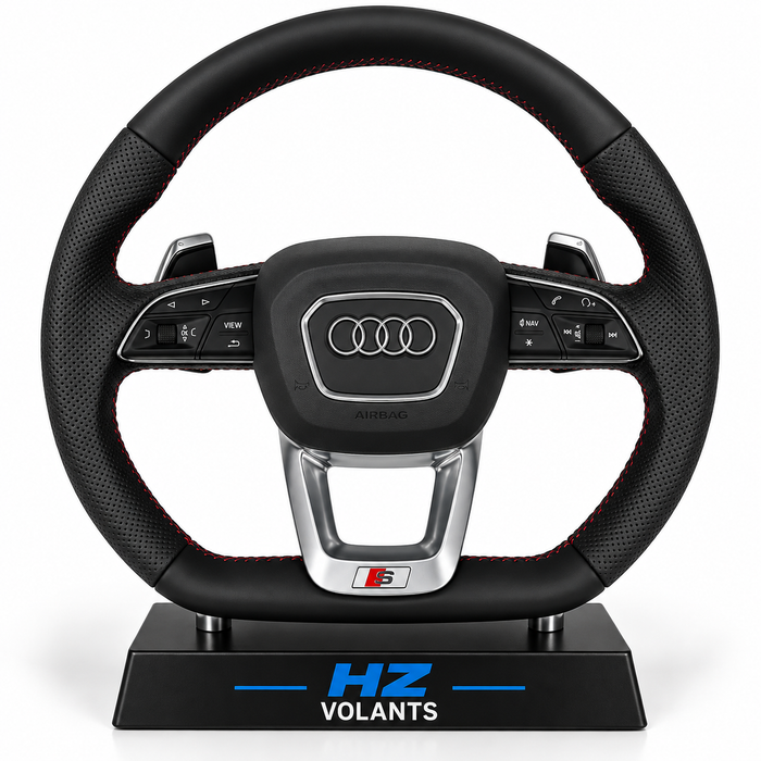 Volant Audi S / RS / Q5 2020 Cuir Perforé Multifonctions – OEM Sport