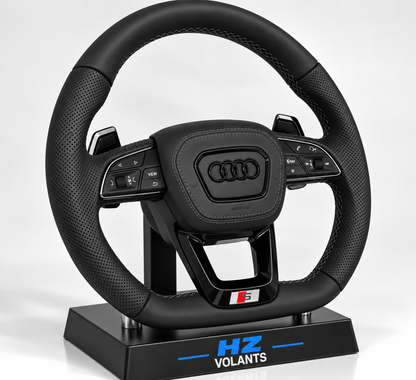 Volant Audi S / Q3 / Q5 2020 Cuir Perforé Multifonctions – OEM Sport