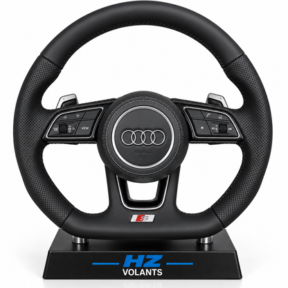 Audi S-Line B9 OEM Full Leather Multifunction Steering Wheel