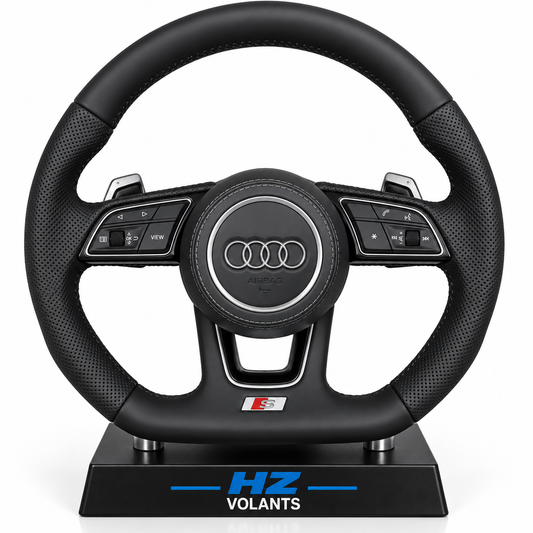 Volant Audi S-Line B9 Cuir Multifonctions OEM Complet