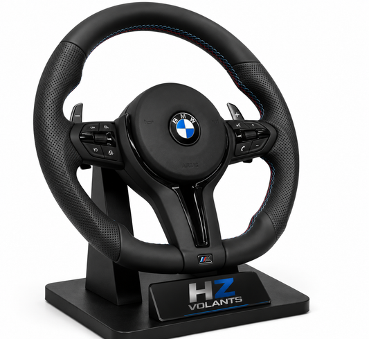 Volant BMW M Sport Multifonctions en Cuir Premium – Compatible Série E & Modèles F