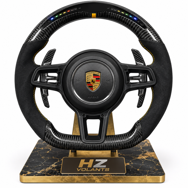 Volant Porsche 911 992 Riveté – 3 Boutons Performance