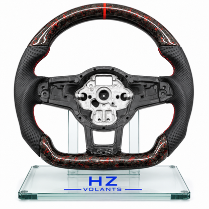 Volant Volkswagen Style Carbone Meplat Performance – Personnalisation VW Golf 7 GTI / Tiguan