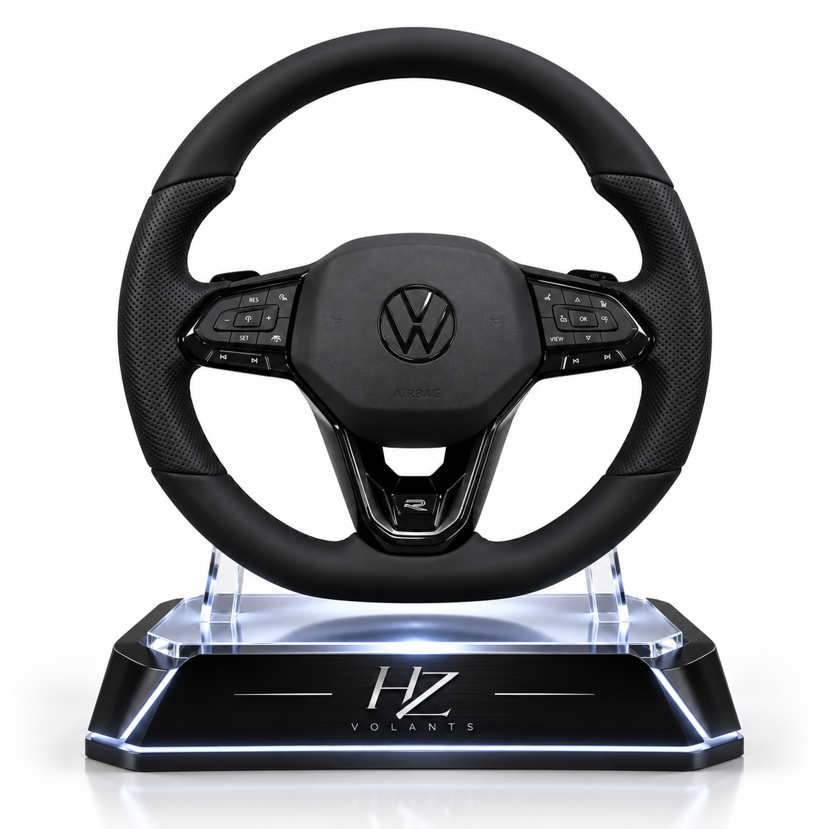 Volant VW Golf 8 / Passat / Tiguan Multifonction Cuir OEM – Version R-Line